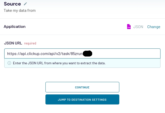 25.export task id