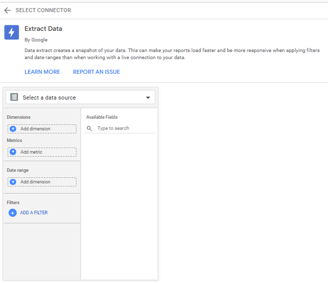4 extract data configuration