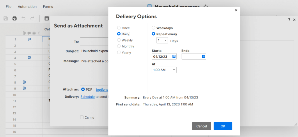 9 delivery options