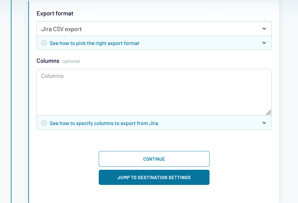 3 export format