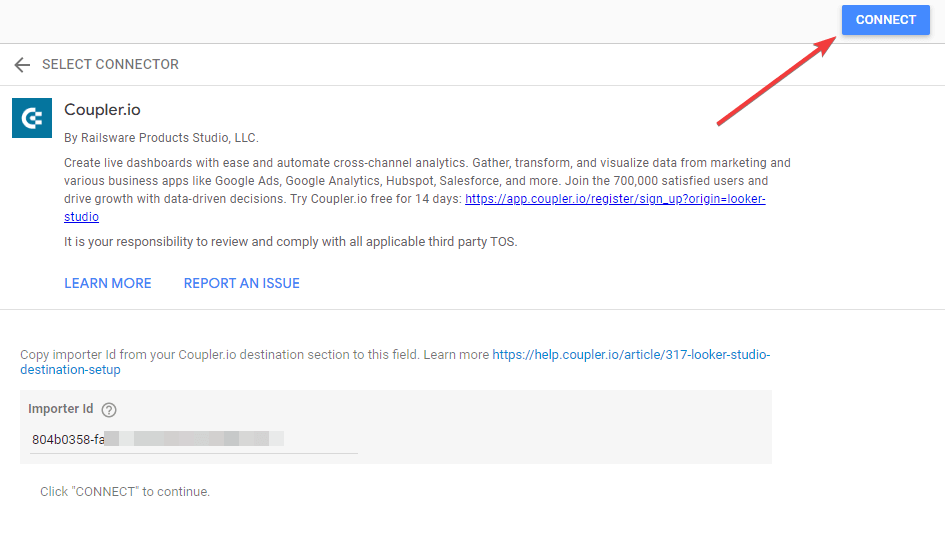 9 connect mysql to lookerstudio via coupler