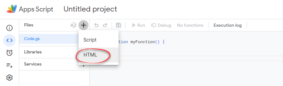 Figure 4.2.2. Creating an HTML file