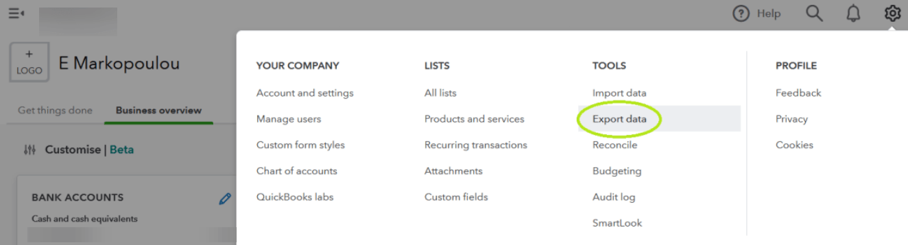 Imagen 8 QB Exportar datos