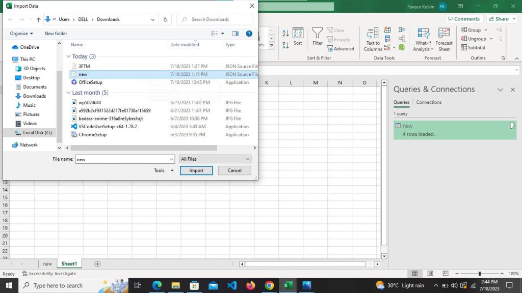 11 import dialog
