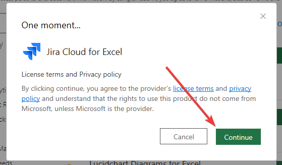 11 install jira excel add in