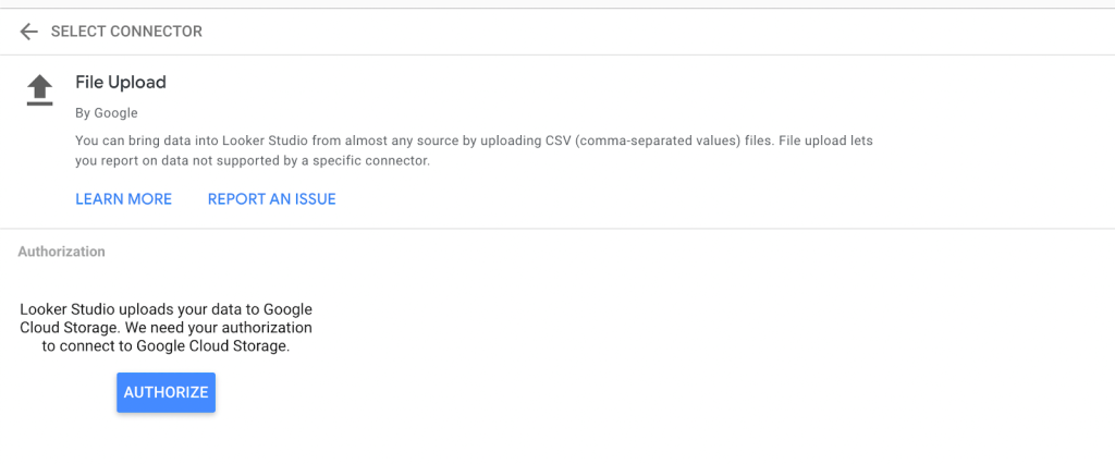 13 authorize to upload file
