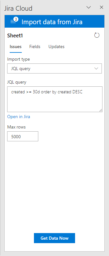 16 enter jql to export jira to excel