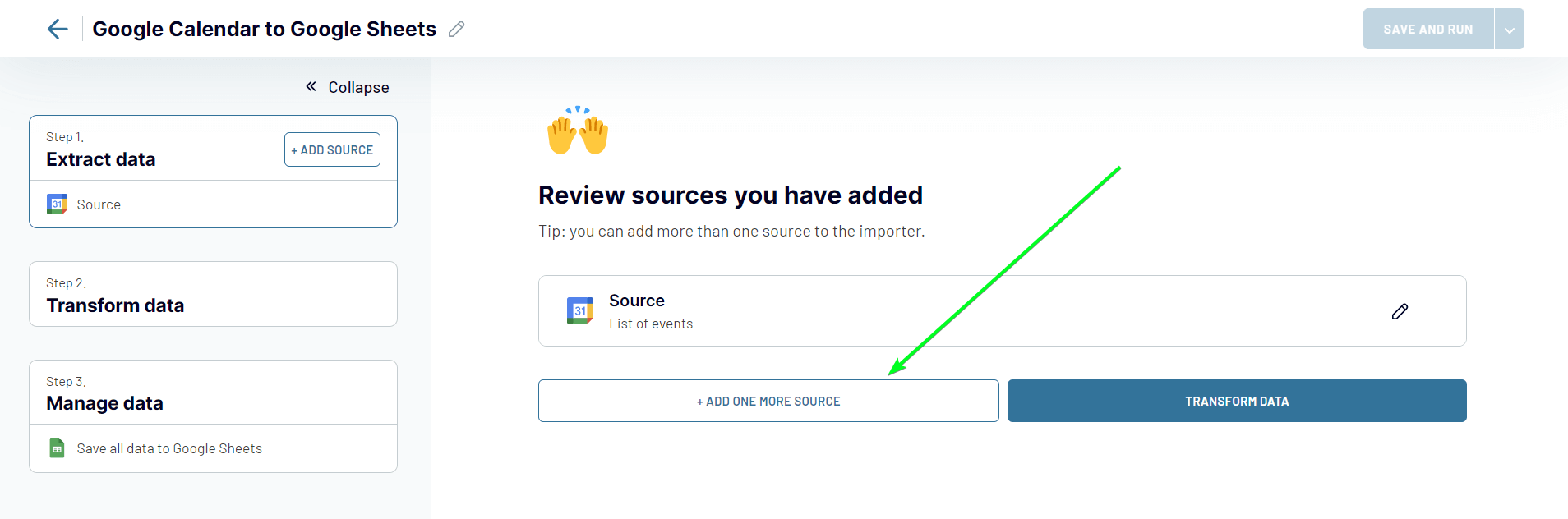 2.3 Google Calendar  Add-on weitere Quelle
