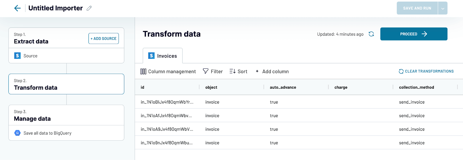 module de transformation