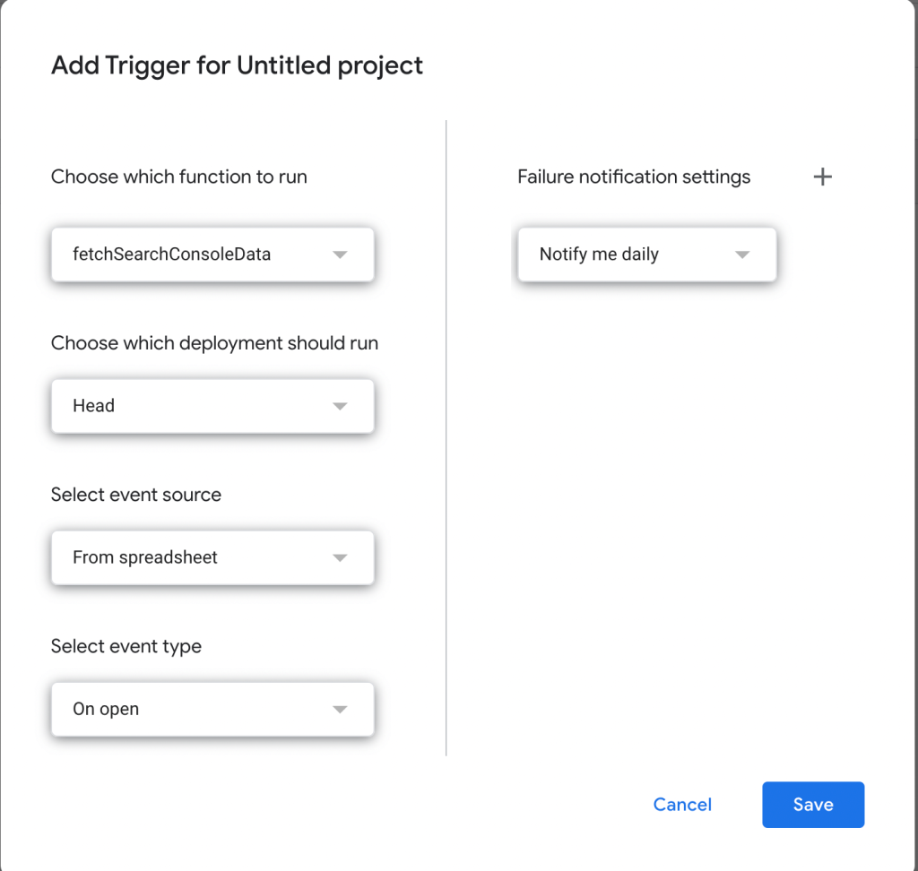 9 add triggers