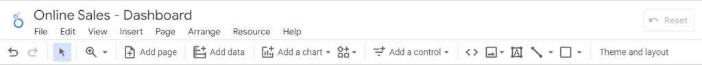 Figure 20. The toolbar