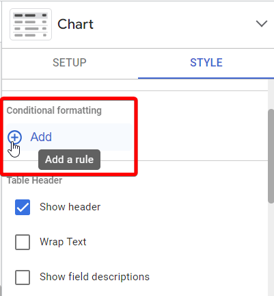 Figure 47. Adding a new rule