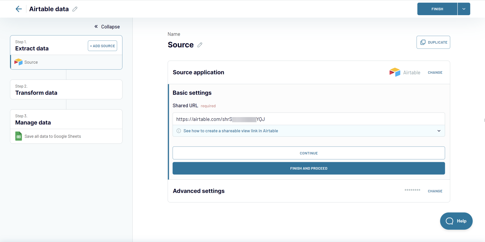 1 extraer datos airtable google sheets