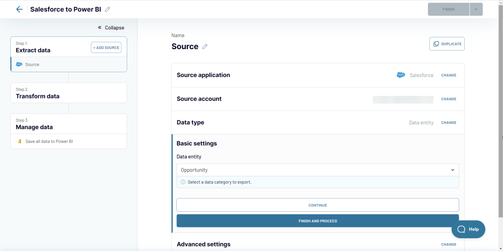 1 extract data salesforce power bi