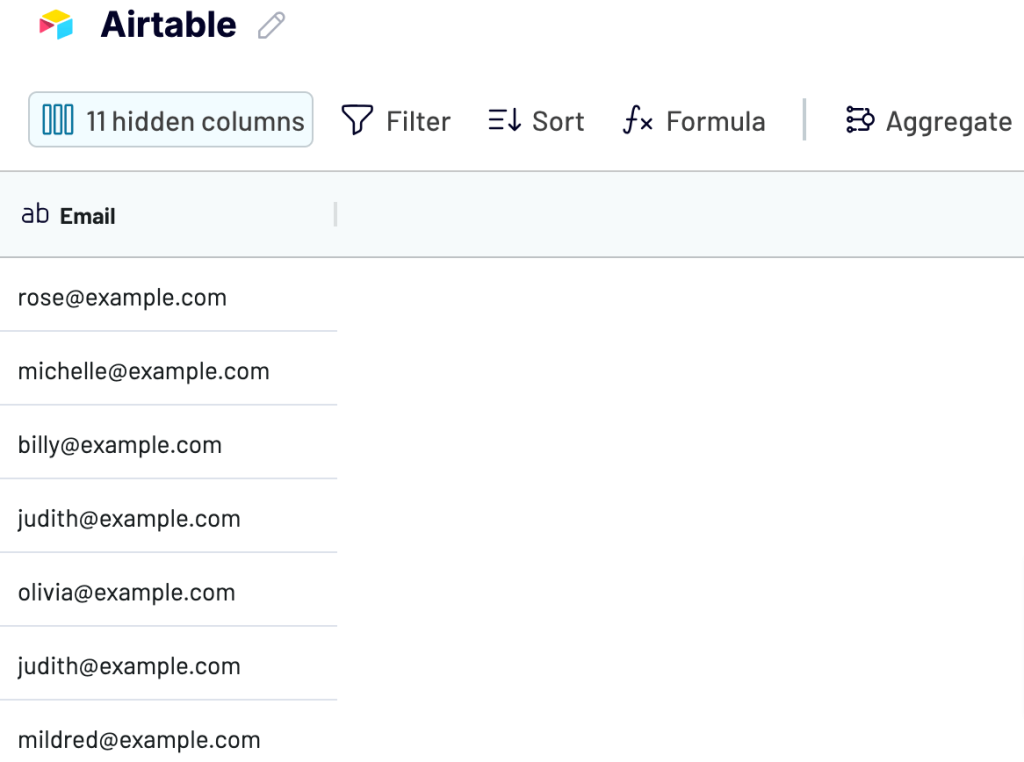 26 export emails