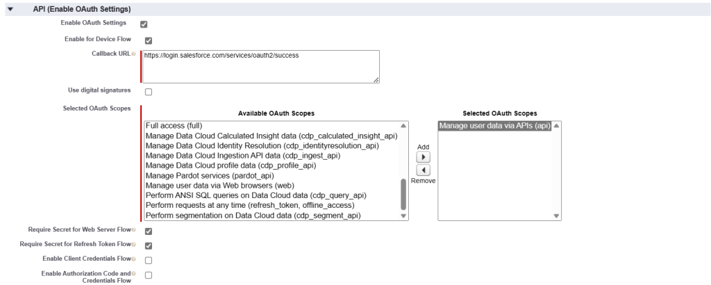 27 enable oauth