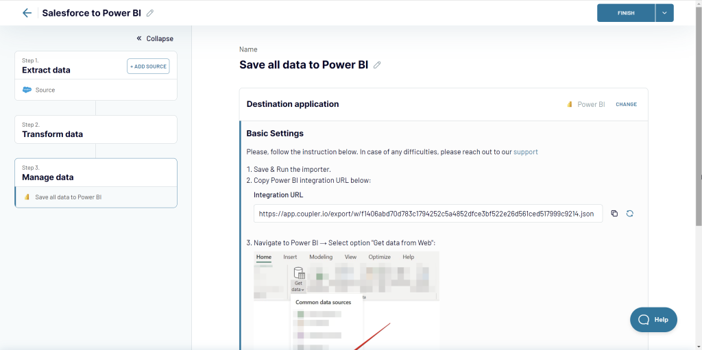 3 manage data salesforce power bi