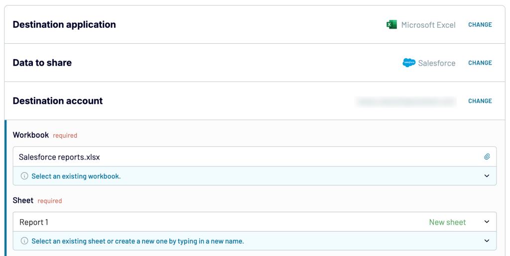 5. Exporting Salesforce data into Excel with Coupler.io