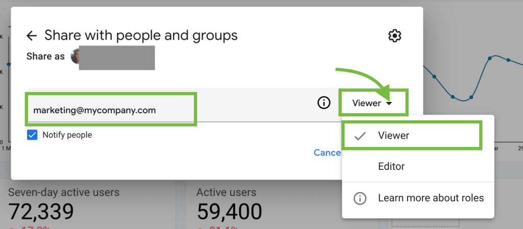 image_tooltip 7 share permissions viewer looker studio
