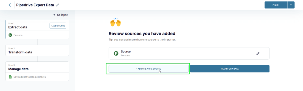 1.1 step1 extract data from Pipedrive export contacts