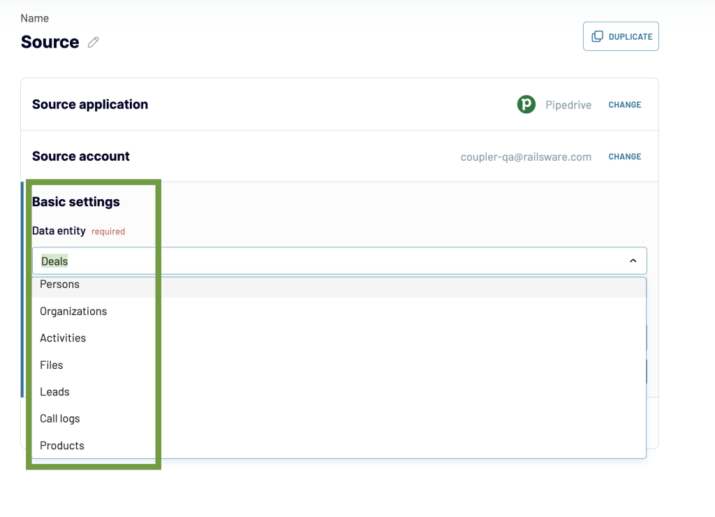 3. Pipedrive data types