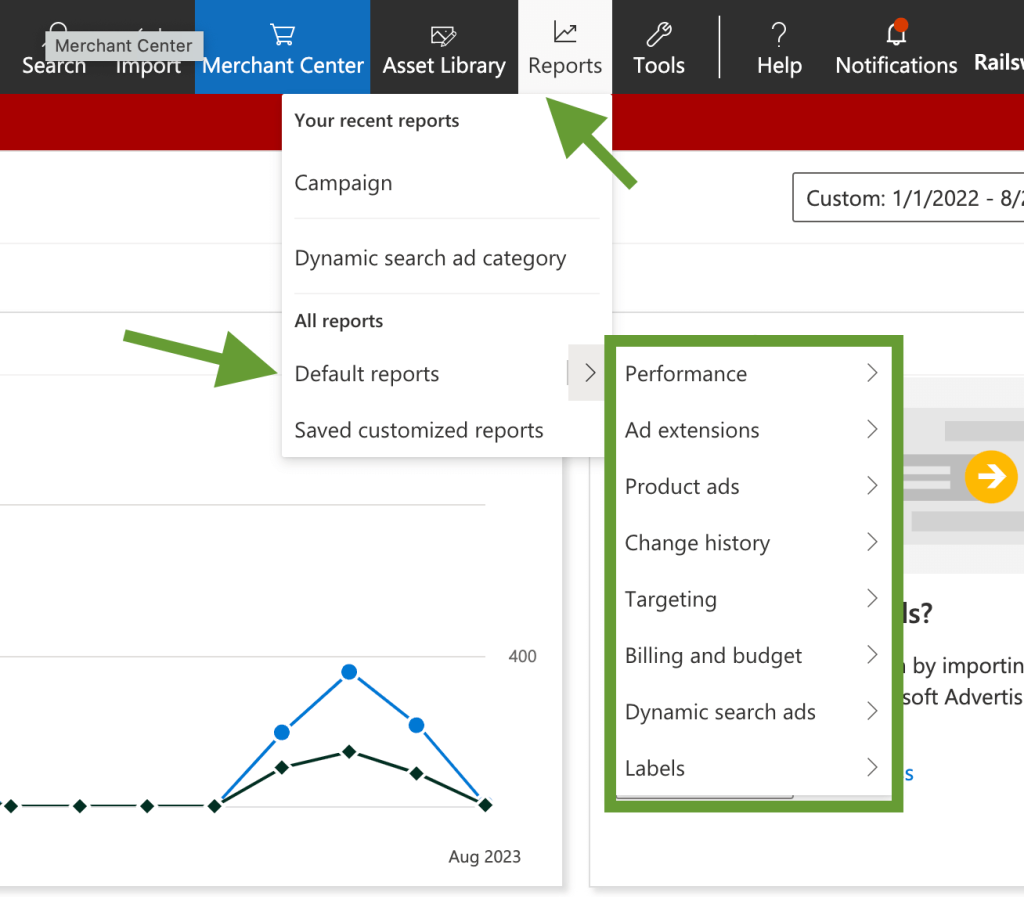 4. Bing Ads data in Google Sheets