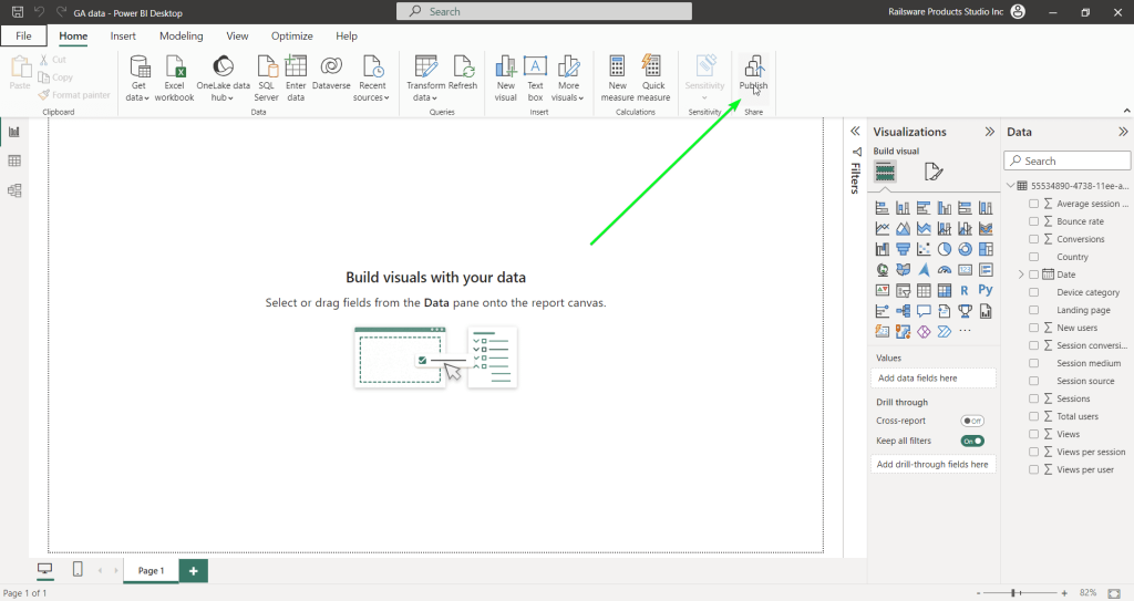 6.1 power bi publish