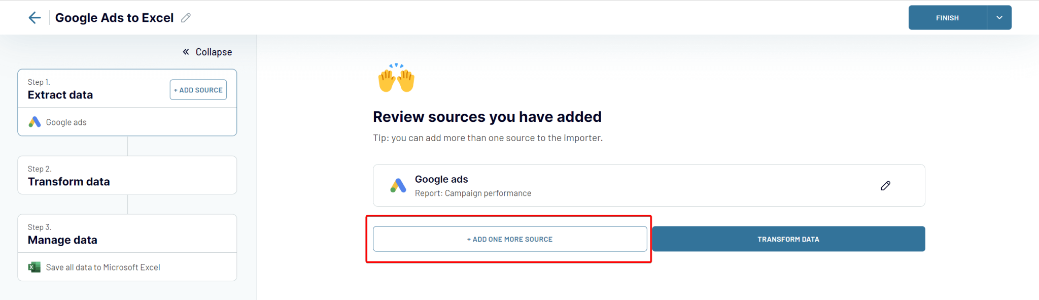 7 añadir una fuente más google ads a excel