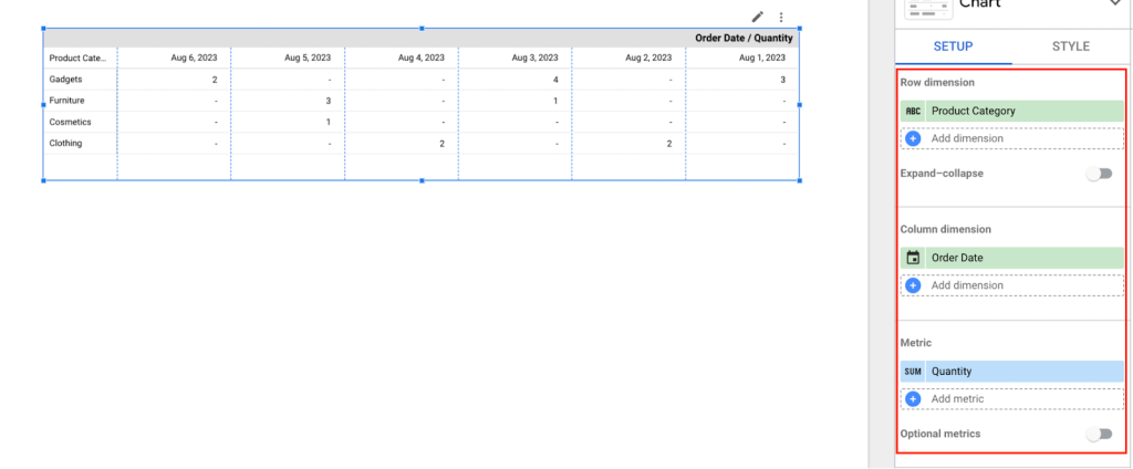 10 structure and setup