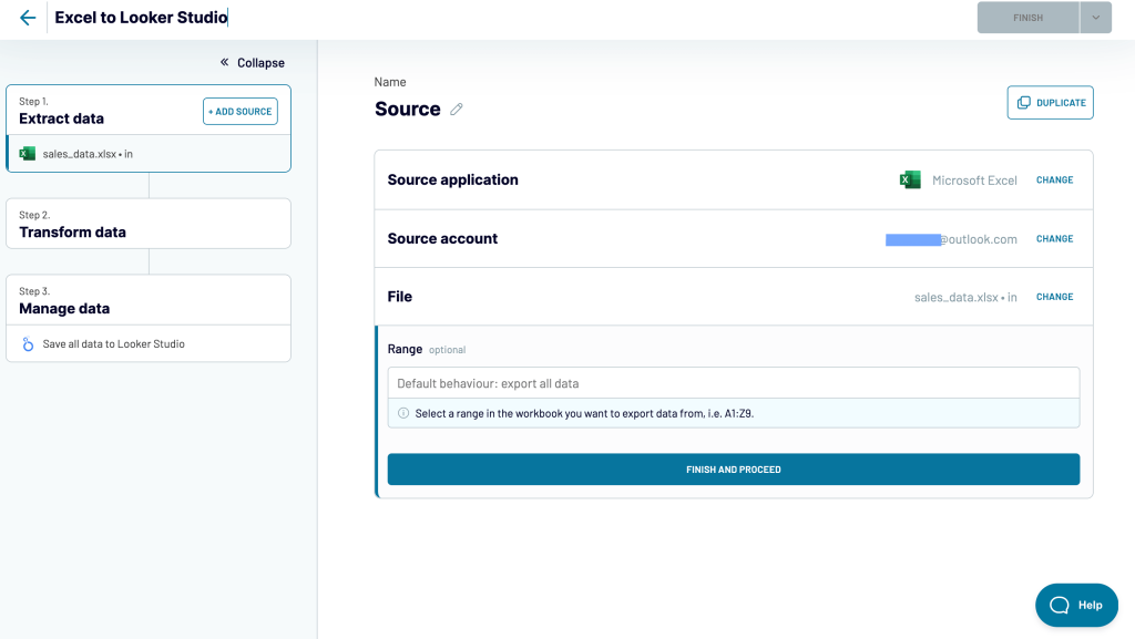 11 set up data source