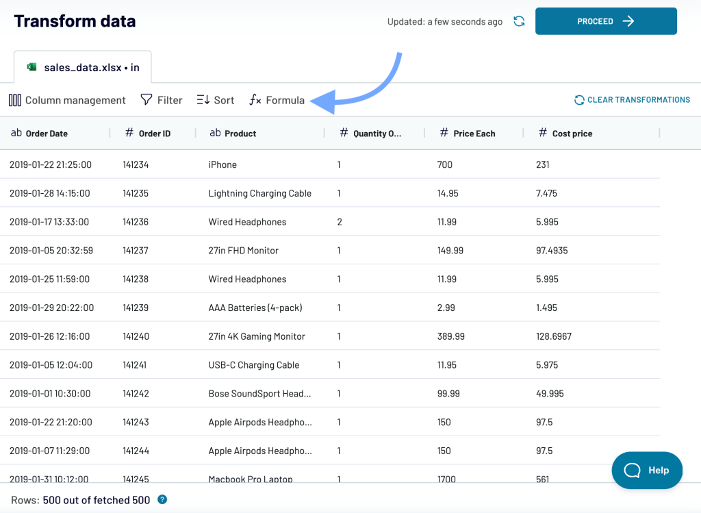 13 transform data