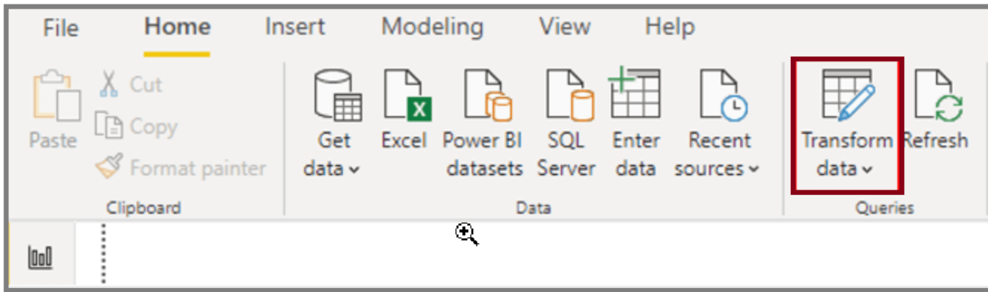 power query editor