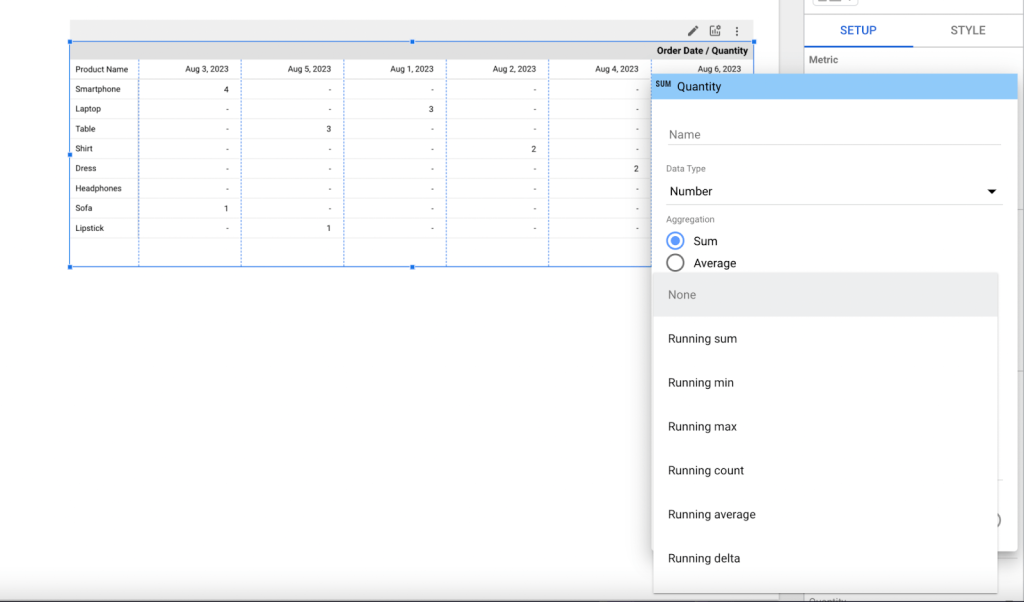 16 running calculation