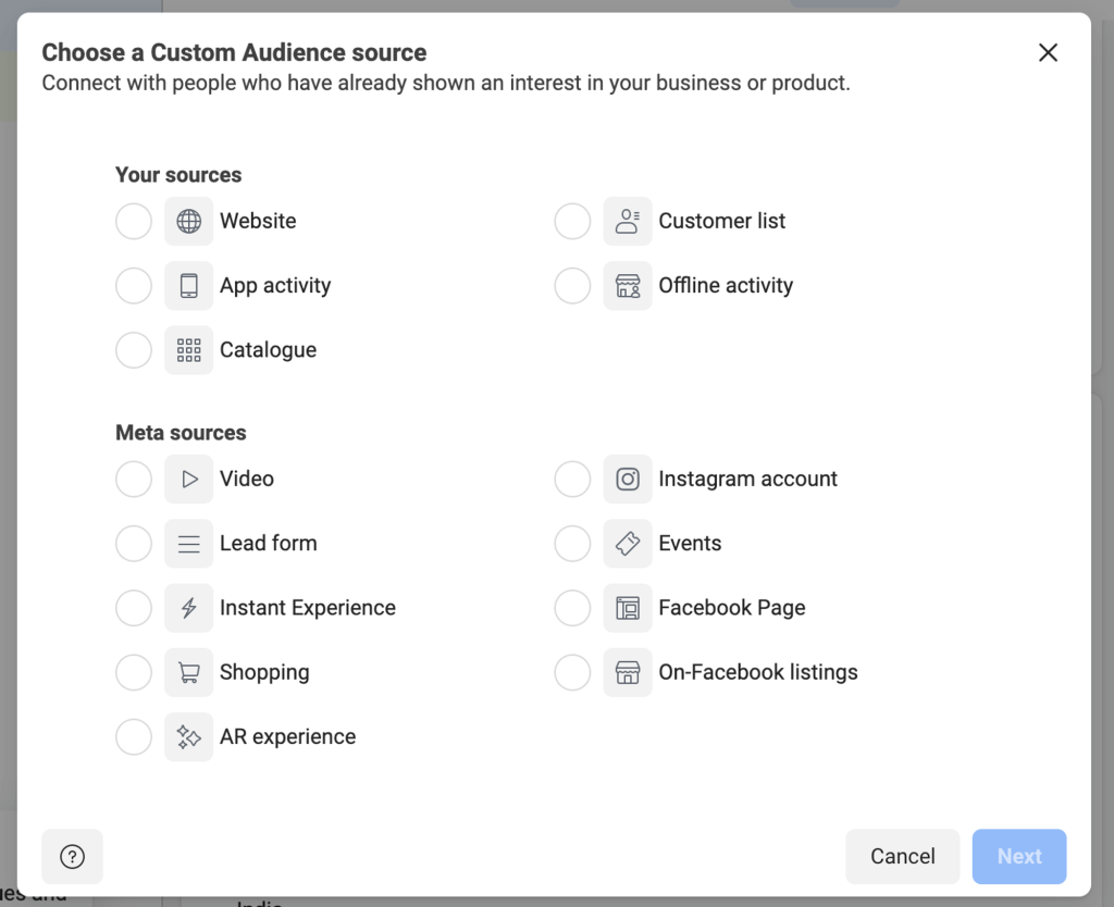 18 custom audience 1