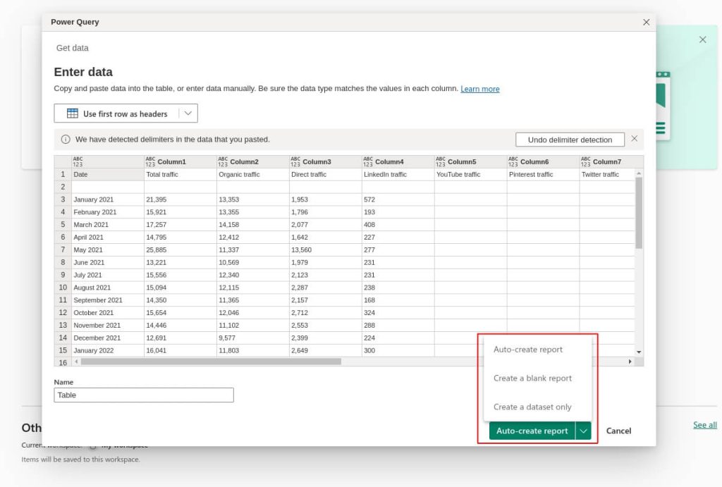 18.power bi tutorial step2