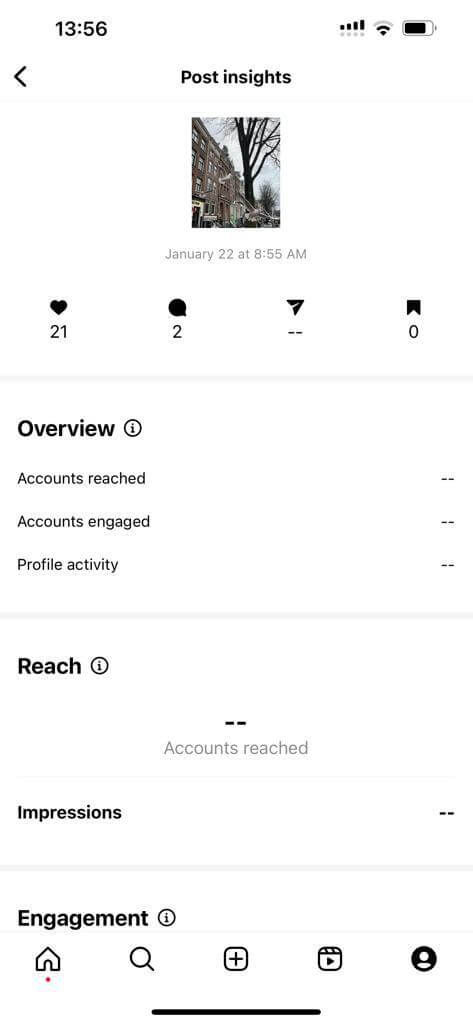2 instagram insights post insights