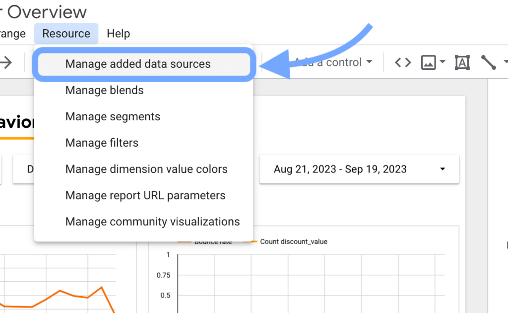 2 manage added data sources