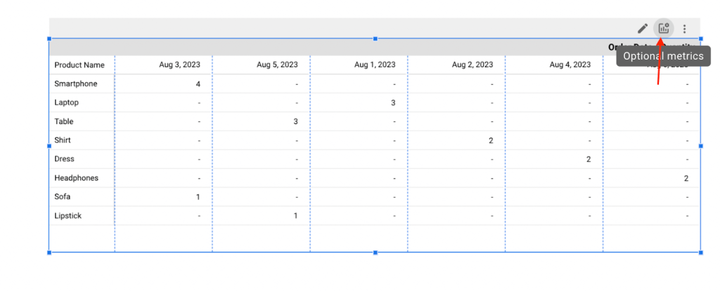 21 optional metrics icon
