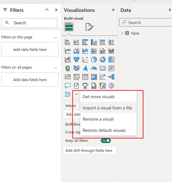 21.power bi custom tutorial step3