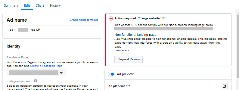 23 IG ad policies