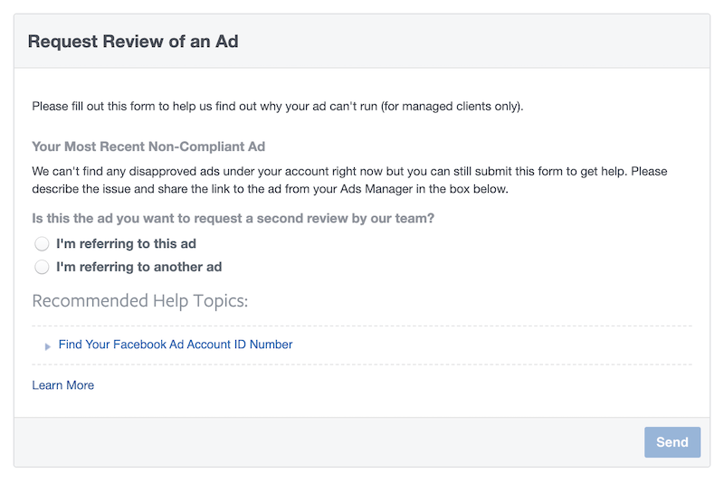 24 request ad review