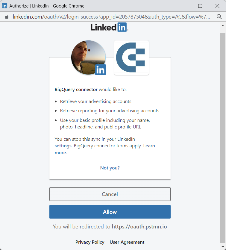 4.4 linkedin ads app authorization
