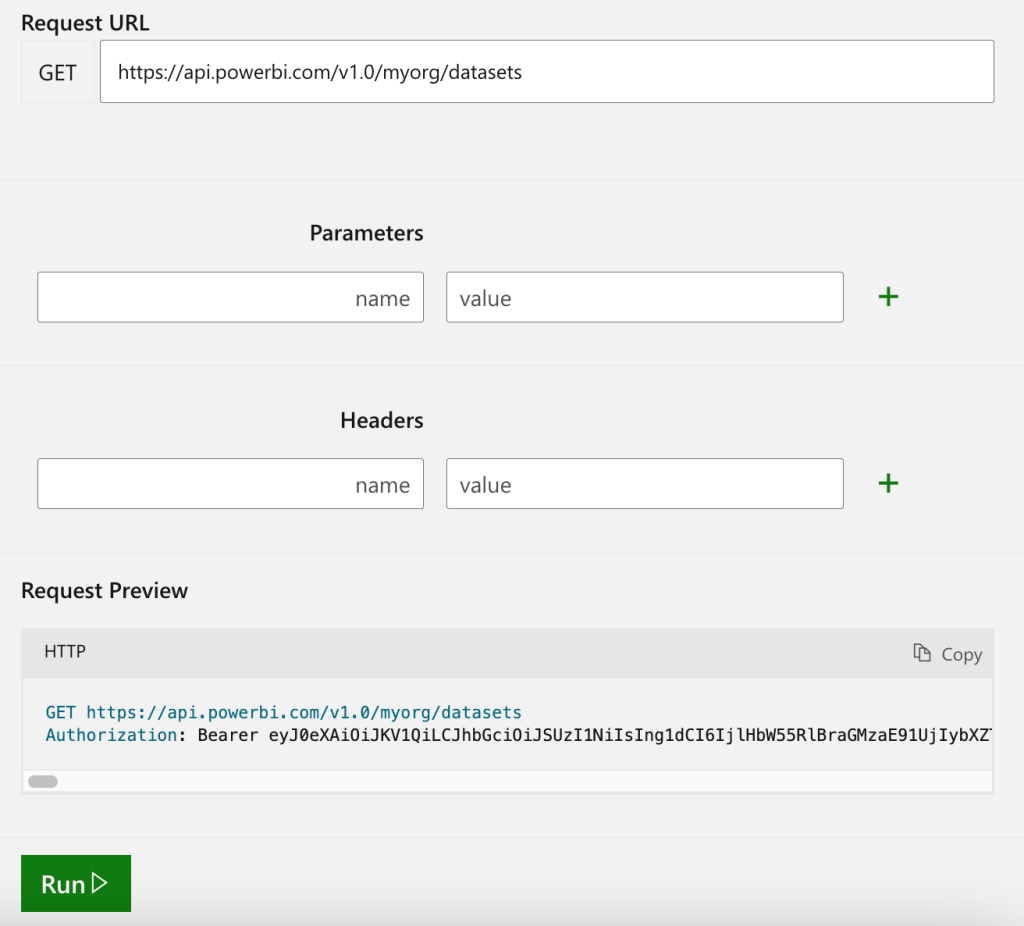 11 get datasets in power bi using api