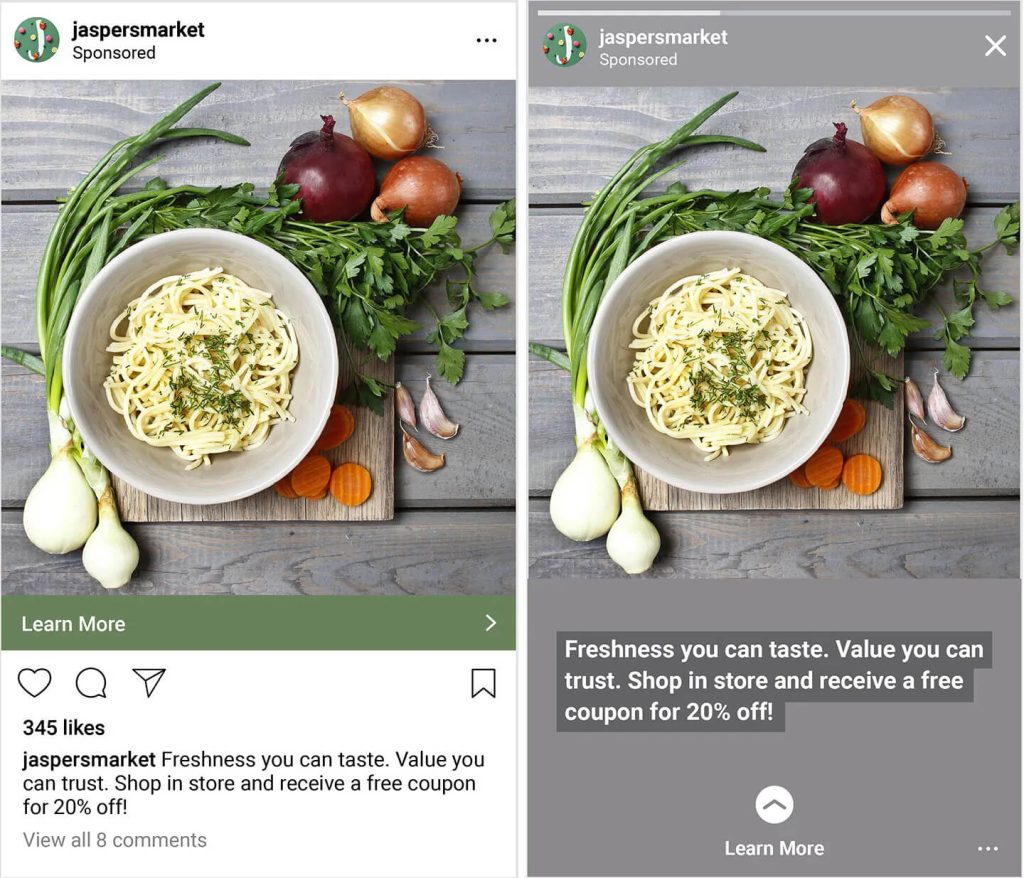 2 photos in different formats