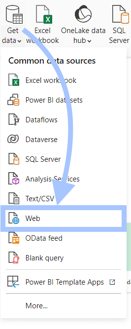 22 get data in power bi