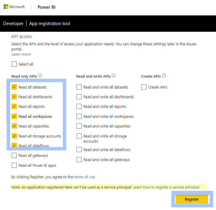 3 api permissions