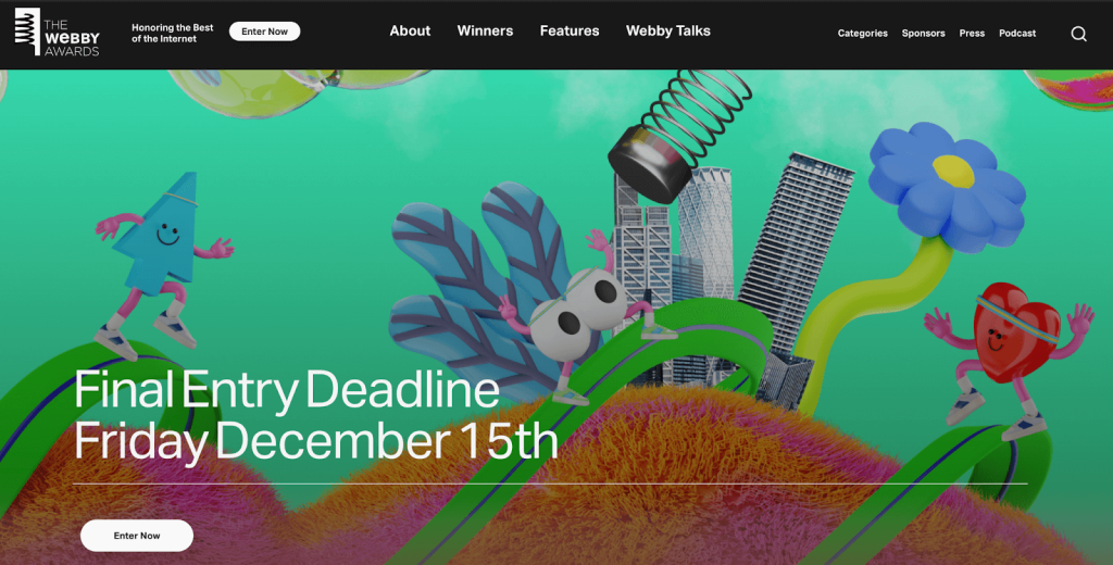7 webby awards