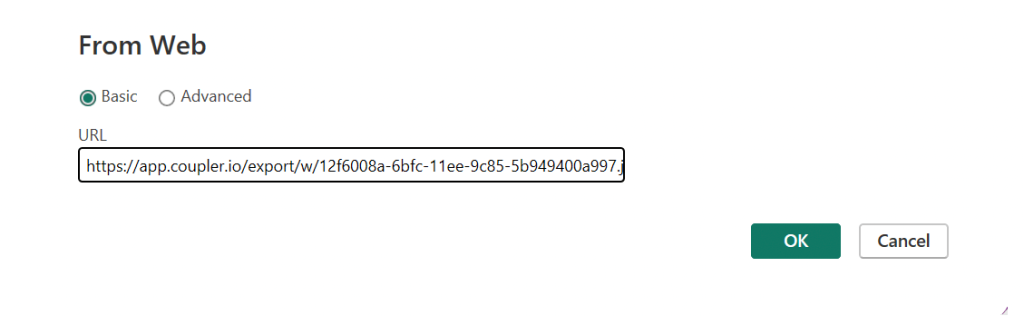 8 power bi paste web url