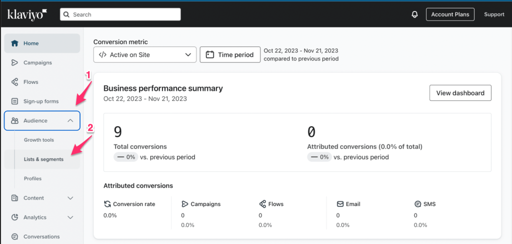16 audience lists segments