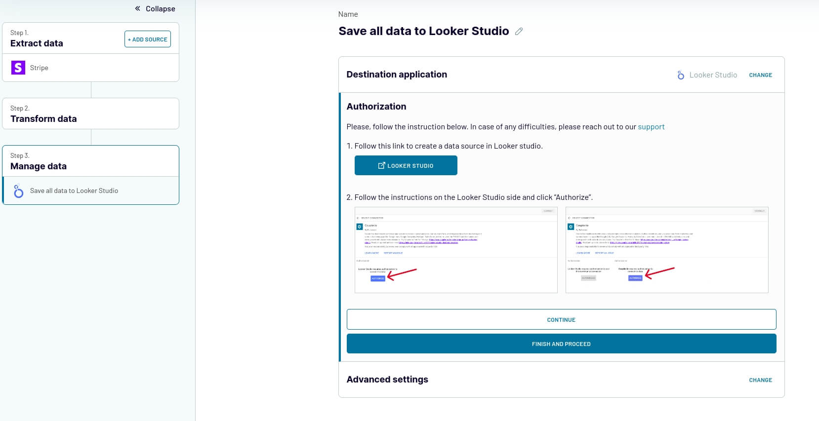 tutoriel coupler.io étape3